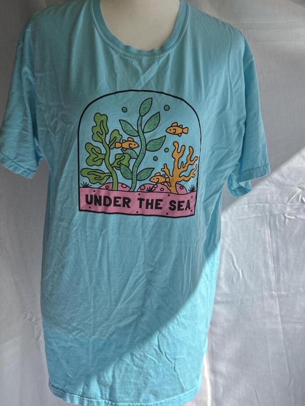 Unbranded Men's Blue Tshirt
